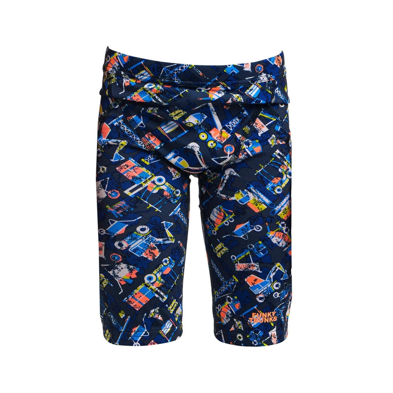 Funky Trunks Toddler Boys Miniman Jammers | Can We Build It?-Swimwear-Funky Trunks-14-Can We Build It?-Ashlee Grace Activewear & Swimwear Online