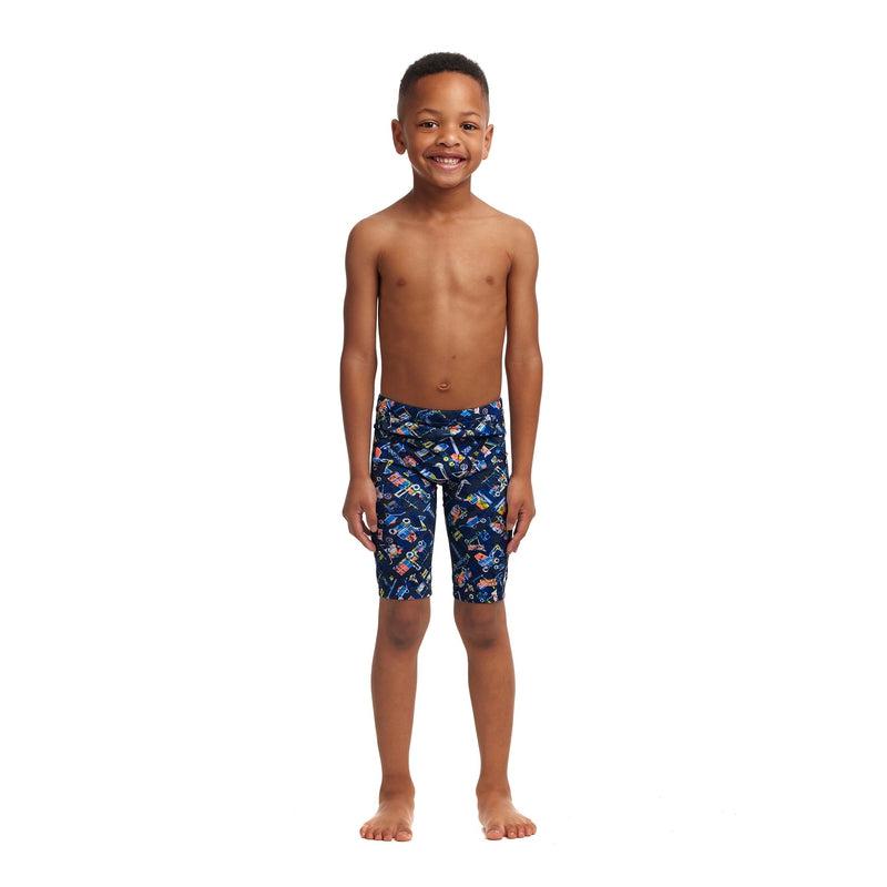 Funky Trunks Toddler Boys Miniman Jammers | Can We Build It?-Swimwear-Funky Trunks-14-Can We Build It?-Ashlee Grace Activewear & Swimwear Online