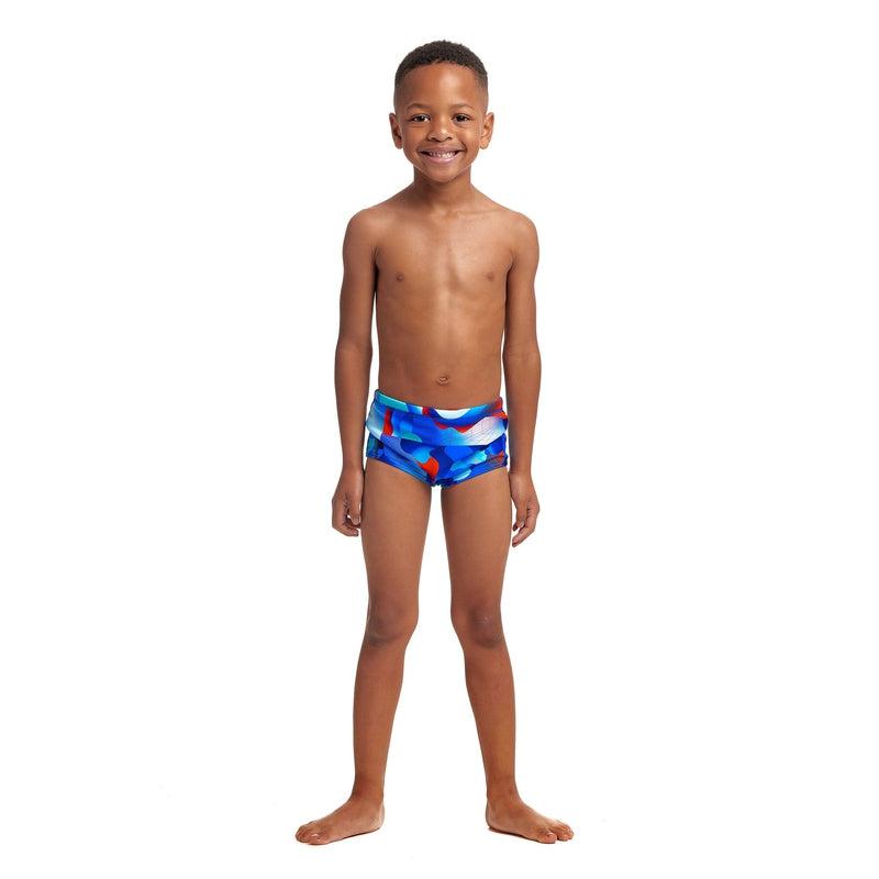 Funky Trunks Toddler Boys Printed Trunks | Battle Blue-Swimwear-Funky Trunks-1-Battle Blue-Ashlee Grace Activewear & Swimwear Online