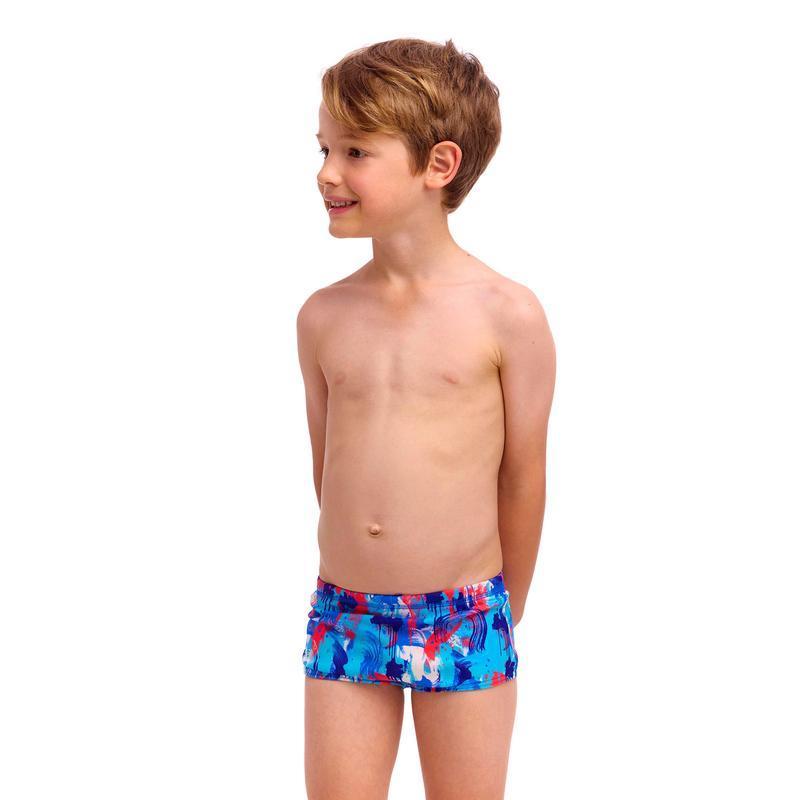 Funky Trunks Toddler Boys Printed Trunks | Messy Messy Messy-Swimwear-Funky Trunks-1-Messy Messy Messy-Ashlee Grace Activewear & Swimwear Online