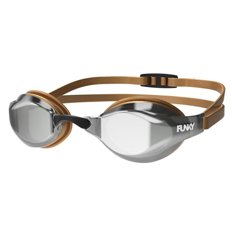 Funky XT Machine Mirror Goggles-Swim Goggles & Masks-Funky-ONE SIZE-Gold Member-Ashlee Grace Activewear & Swimwear Online