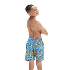 Speedo Boys Printed 15" Watershort-Swimwear-Speedo-XS-Bolt/Bright Yellow/Salso/Lawn-Ashlee Grace Activewear & Swimwear Online