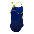 Speedo Girls Lane Line Back-Swimwear-Speedo-AU8 | GB9-10-True Navy/Electric Pink/Cobalt Pop-Ashlee Grace Activewear & Swimwear Online