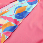 Speedo Girls Printed Short Sleeve Sun Top-Swimwear-Speedo-AU6 | GB7-8-Baja Blue/Mango/Twilight Mauve/Carrot Cake/Neon Violet-Ashlee Grace Activewear & Swimwear Online