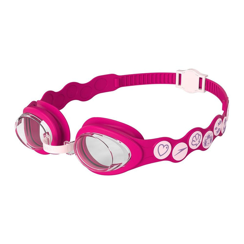 Speedo Infant Spot Goggles-Swim Goggles & Masks-Speedo-ONE SIZE-Blossom+Electric Pink+Clear-Ashlee Grace Activewear & Swimwear Online