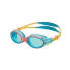 Speedo Junior Biofuse 2.0 Goggles-Swim Goggles & Masks-Speedo-ONE SIZE-Bolt+Mango+Coral Beach+Blue-Ashlee Grace Activewear & Swimwear Online