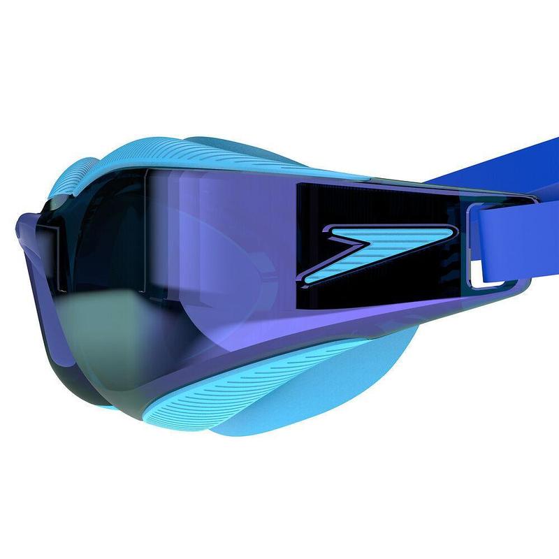 Speedo Junior Fastskin Hyper Elite Mirror Goggle-Swim Goggles & Masks-Speedo-ONE SIZE-Picton Blue/Cobalt/Iris-Ashlee Grace Activewear & Swimwear Online