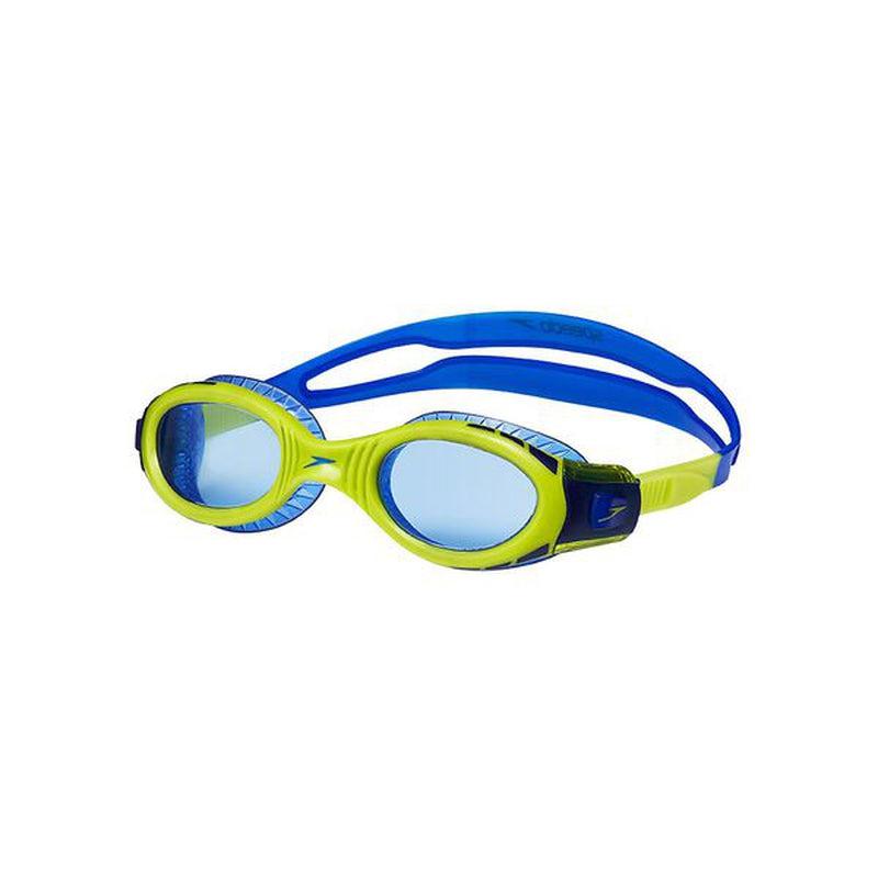 Speedo Junior Futura Biofuse Flexiseal Goggles-Swim Goggles & Masks-Speedo-ONE SIZE-Surf+Lime-Ashlee Grace Activewear & Swimwear Online