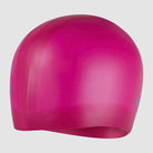Speedo Junior Long Hair Swim Cap | Pink-Swim Caps-Speedo-ONE SIZE-Pink-Ashlee Grace Activewear & Swimwear Online