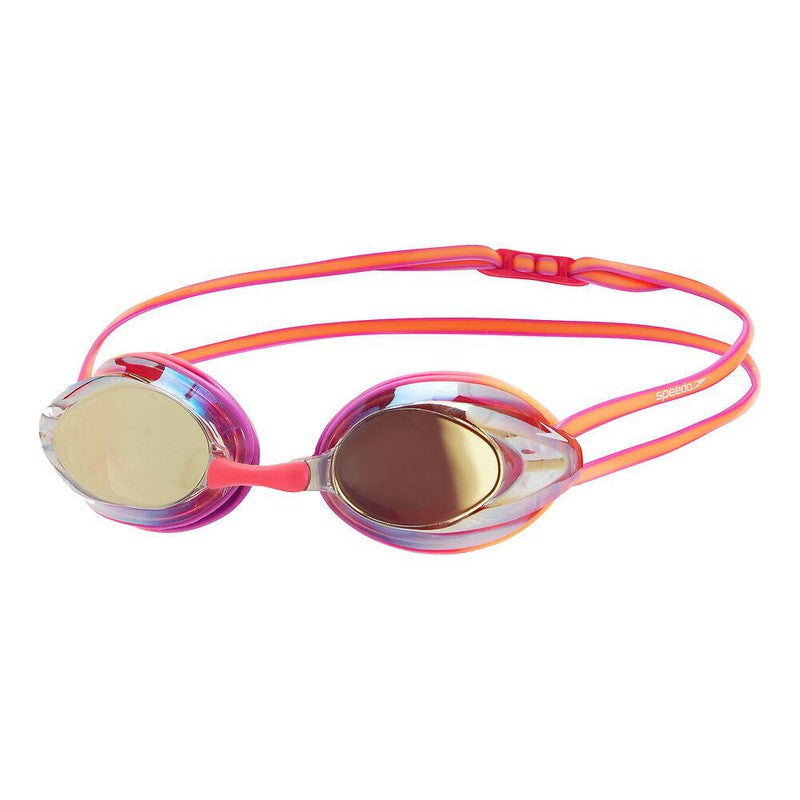 Speedo Junior Opal Mirror Goggle-Swim Goggles & Masks-Speedo-ONE SIZE-Neon Orchid/Papaya Punch/Siren Red-Ashlee Grace Activewear & Swimwear Online