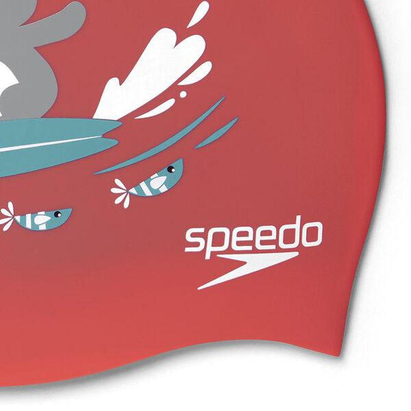 Speedo Junior Printed Silicone Cap | Koala Pesca-Swim Caps-Speedo-ONE SIZE-Koala Pesca-Ashlee Grace Activewear & Swimwear Online