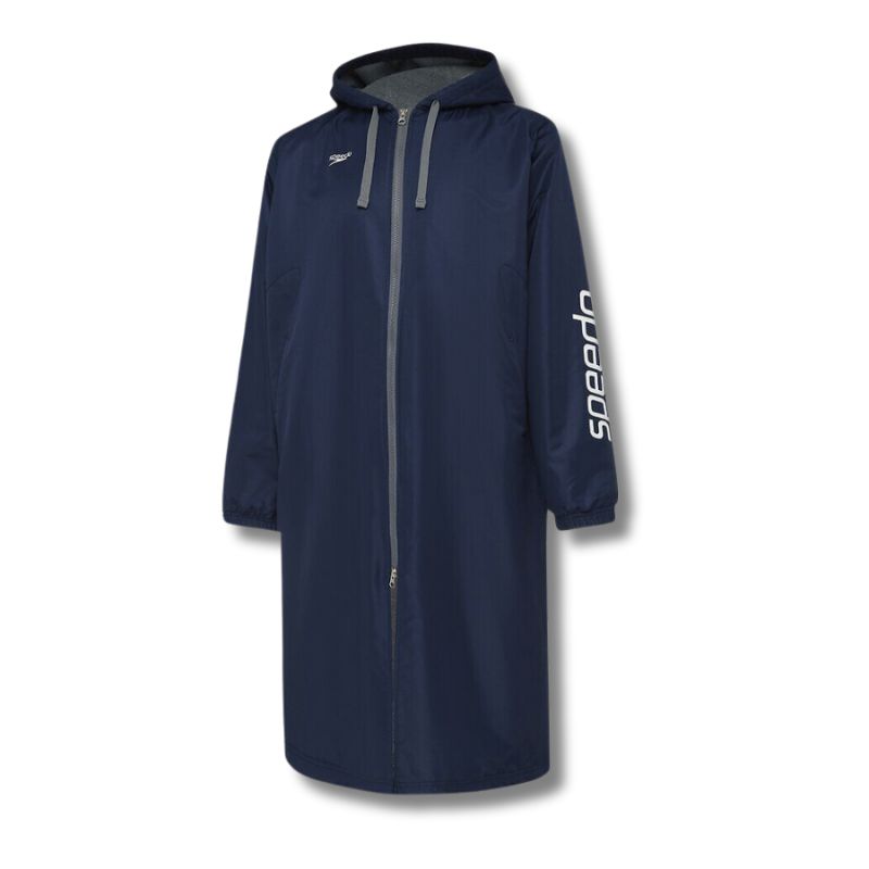 Speedo Junior Unisex Logo Deck Coat-Deck Coat-Speedo-6XS-Navy-Ashlee Grace Activewear & Swimwear Online
