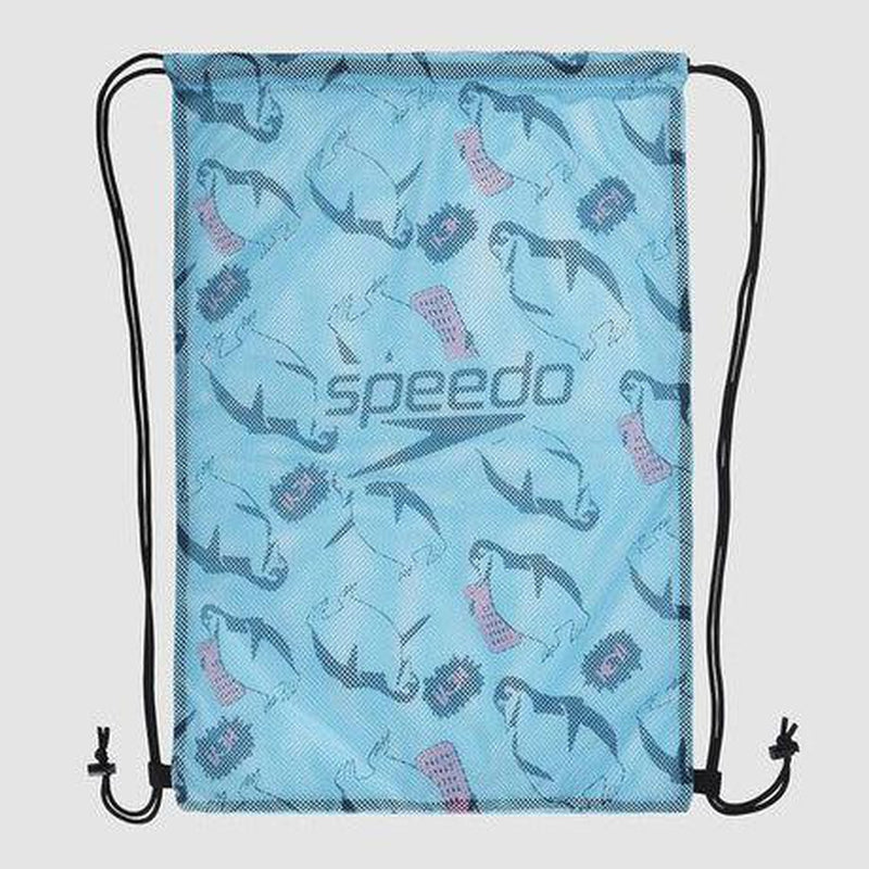 Speedo Printed Mesh Bag-Bag-Speedo-Red/White/Blue-Ashlee Grace Activewear & Swimwear Online