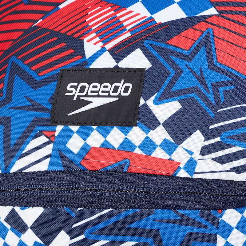 Speedo Teamster 2.0 Rucksack 35L-Backpacks-Speedo-Pure Blue/True Cobalt/Watermelon-Ashlee Grace Activewear & Swimwear Online