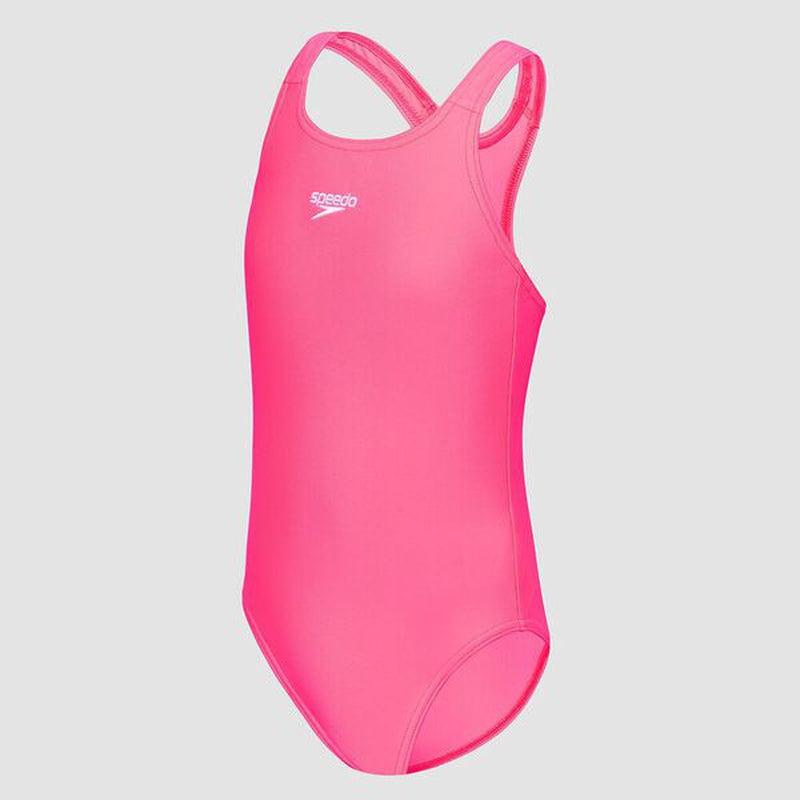Speedo Toddler Girls Essential Medallist One Piece-Swimwear-Speedo-1-Blossom-Ashlee Grace Activewear & Swimwear Online