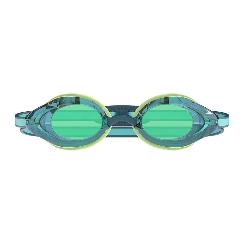 Speedo Vanquisher 3.0 Mirror Goggle-Swim Goggles & Masks-Speedo-ONE SIZE-Succulent/Steel/Emerald Mirror-Ashlee Grace Activewear & Swimwear Online