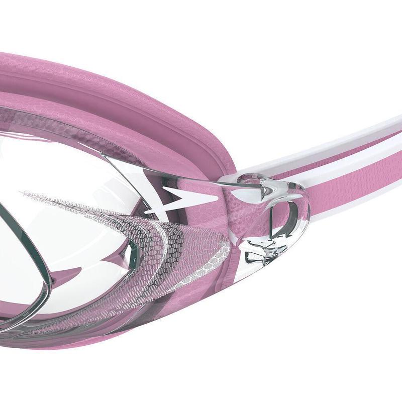 Speedo Womens Vanquisher 3.0 Goggle-Swim Goggles & Masks-Speedo-ONE SIZE-Funny Pink/Clear-Ashlee Grace Activewear & Swimwear Online