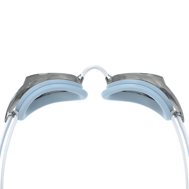 Speedo Womens Vanquisher 3.0 Mirror Goggle-Swim Goggles & Masks-Speedo-ONE SIZE-Hawaiian Sky/Grey/Silver Mirror-Ashlee Grace Activewear & Swimwear Online