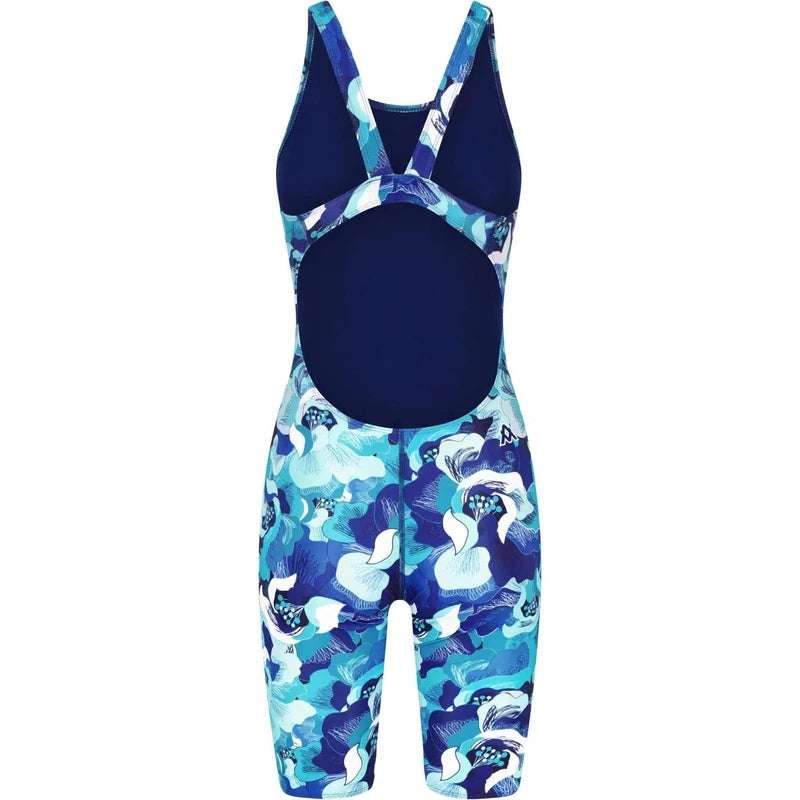 Amanzi Active Kneelength | Aquaflora-Swimwear-Amanzi-AU G8-Aquaflora-Ashlee Grace Activewear & Swimwear Online