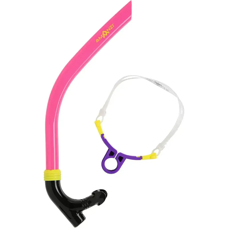 Amanzi Axis Centre Snorkel-Swim Snorkel-Amanzi-Jet-Ashlee Grace Activewear & Swimwear Online