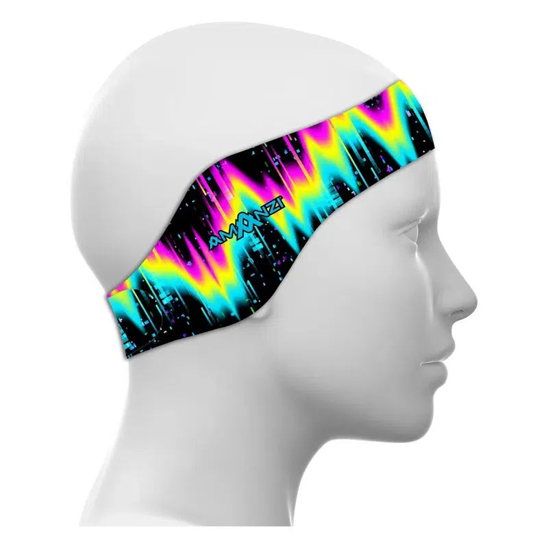 Amanzi Ear Band-Swim Accessories-Amanzi-Sonic Burst-Ashlee Grace Activewear & Swimwear Online