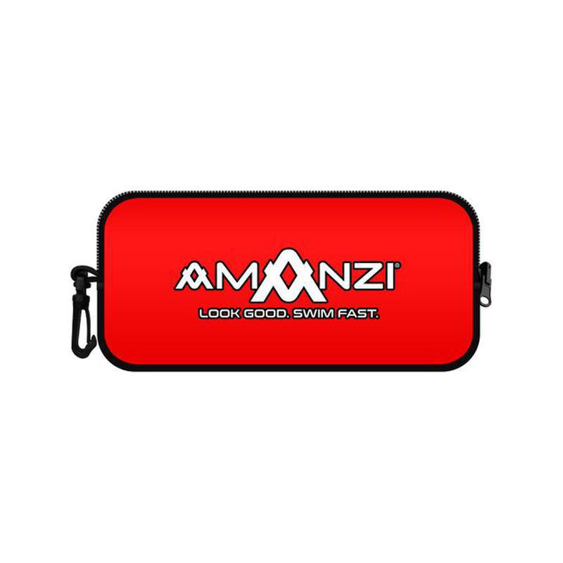 Amanzi Neoprene Case - Block Colour-Swim Accessories-Amanzi-Blaze-Ashlee Grace Activewear & Swimwear Online