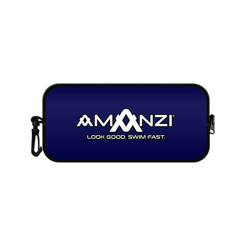 Amanzi Neoprene Case - Block Colour-Swim Accessories-Amanzi-Sapphire-Ashlee Grace Activewear & Swimwear Online