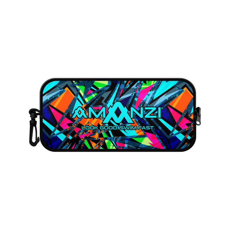 Amanzi Neoprene Case - Prints-Swim Accessories-Amanzi-Velocity-Ashlee Grace Activewear & Swimwear Online