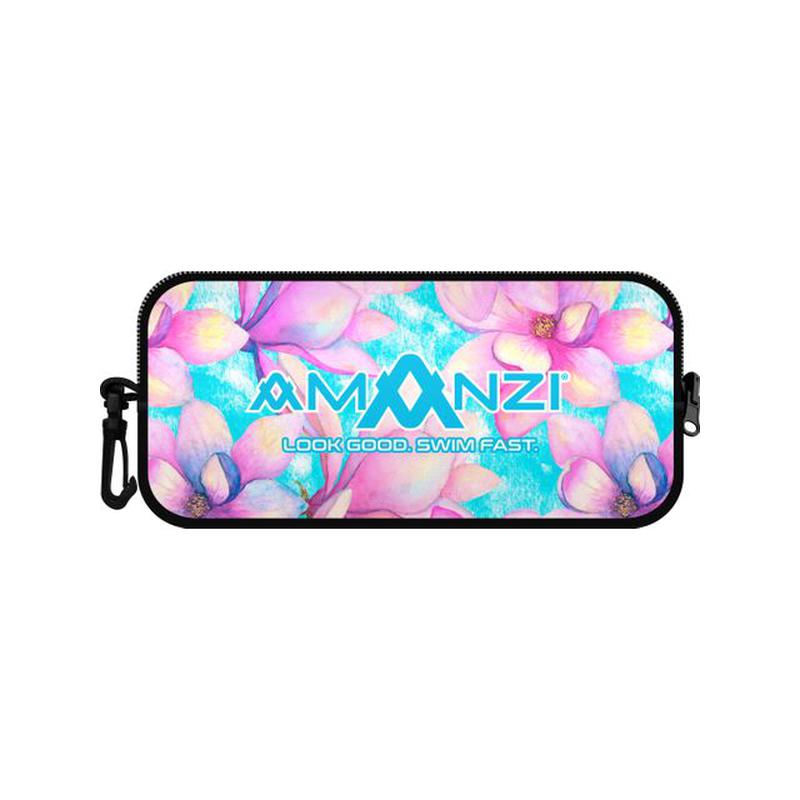 Amanzi Neoprene Case - Prints-Swim Accessories-Amanzi-Magnoli-Ashlee Grace Activewear & Swimwear Online