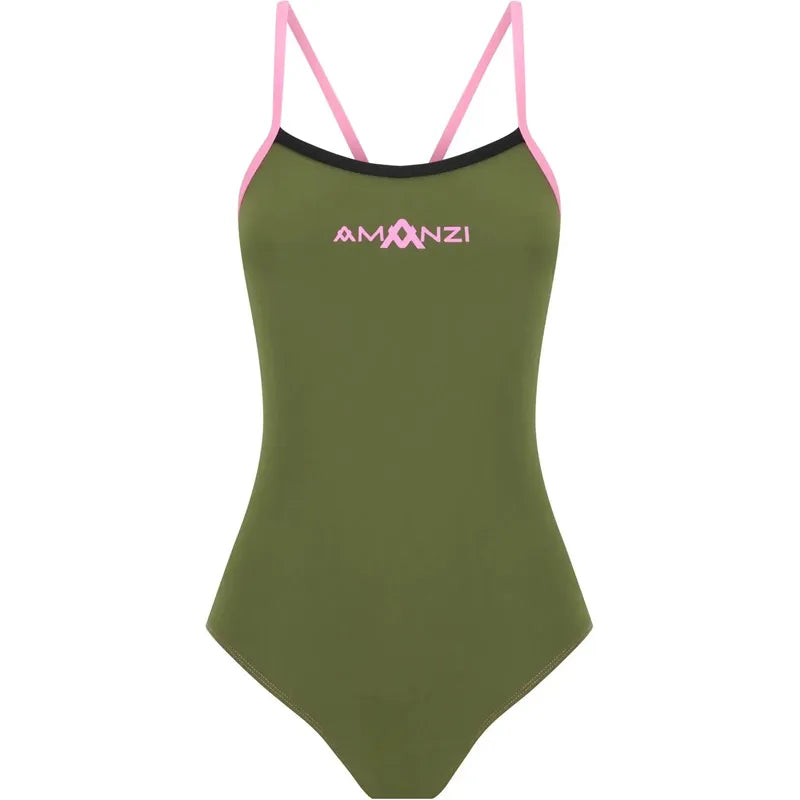 Amanzi Proback One Piece | Desert Blush-Swimwear-Amanzi-AU G8-Desert Blush-Ashlee Grace Activewear & Swimwear Online