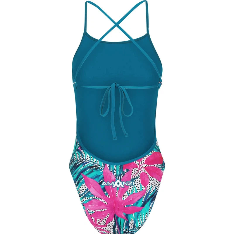 Amanzi Tie Back One Piece | Palmira-Swimwear-Amanzi-AU G10-Palmira-Ashlee Grace Activewear & Swimwear Online