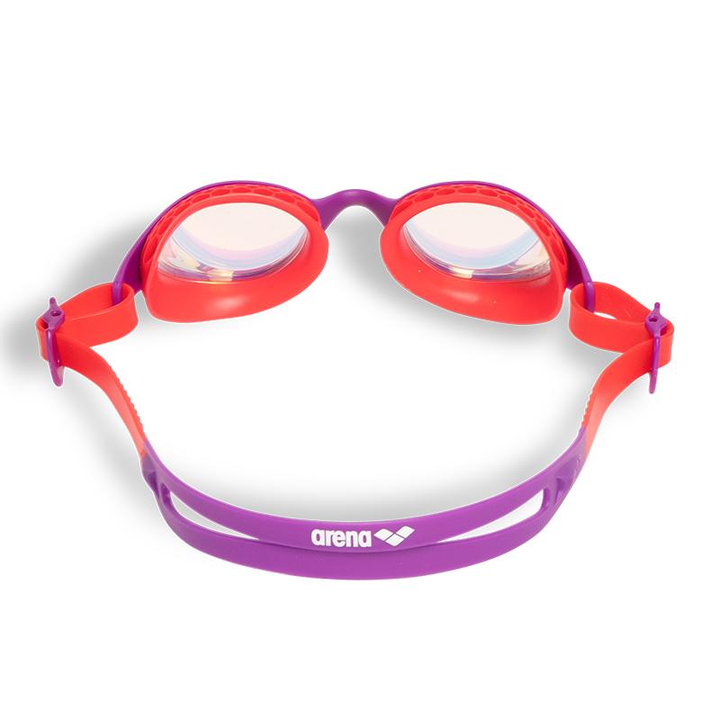 Arena Air Junior Mirror Goggles | 100-Swim Goggles & Masks-Arena-Yellow/Plum/Bright-Ashlee Grace Activewear & Swimwear Online