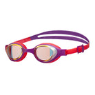 Arena Air Junior Mirror Goggles | 100-Swim Goggles & Masks-Arena-Yellow/Plum/Bright-Ashlee Grace Activewear & Swimwear Online