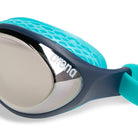 Arena Air Junior Mirror Goggles | 110-Swim Goggles & Masks-Arena-Silver/Navy/Water-Ashlee Grace Activewear & Swimwear Online