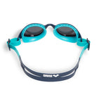 Arena Air Junior Mirror Goggles | 110-Swim Goggles & Masks-Arena-Silver/Navy/Water-Ashlee Grace Activewear & Swimwear Online