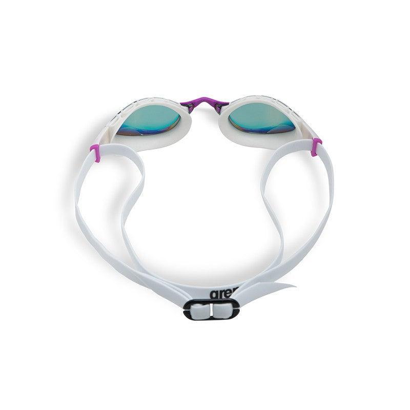 Arena Air Sonic Mirror Goggles | 140-Swim Goggles & Masks-Arena-Gold & White-Ashlee Grace Activewear & Swimwear Online
