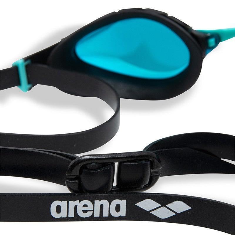 Arena Air Sonic Mirror Goggles | 150-Swim Goggles & Masks-Arena-Aqua & Black-Ashlee Grace Activewear & Swimwear Online