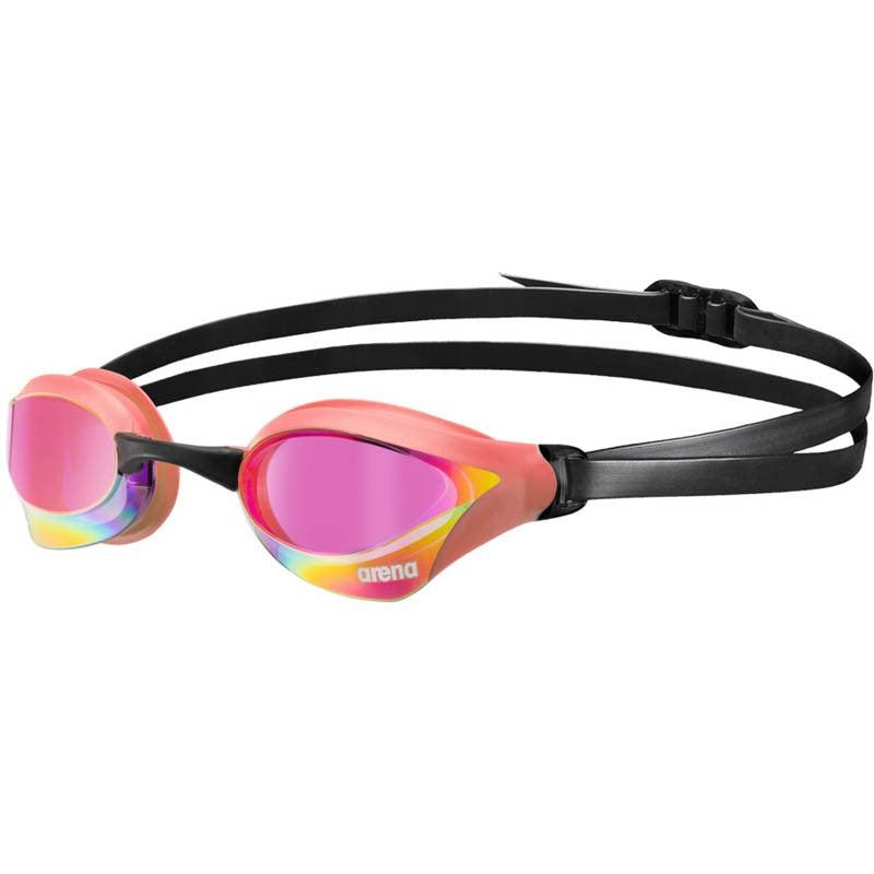 Arena Cobra Core Swipe Mirror Goggles | 120-Swim Goggles & Masks-Arena-Violet/Coral-Ashlee Grace Activewear & Swimwear Online