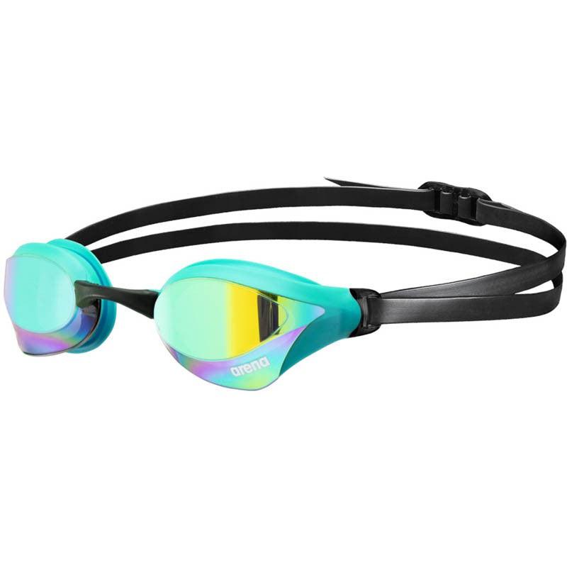 Arena Cobra Core Swipe Mirror Goggles | 130-Swim Goggles & Masks-Arena-Emerald/Peacock-Ashlee Grace Activewear & Swimwear Online