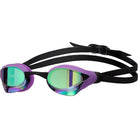 Arena Cobra Core Swipe Mirror Goggles | 170-Swim Goggles & Masks-Arena-Violet/Yellow-Ashlee Grace Activewear & Swimwear Online