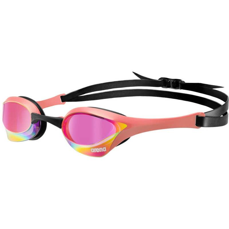 Arena Cobra Ultra Swipe Mirror Goggles | 120-Swim Goggles & Masks-Arena-Violet/Coral-Ashlee Grace Activewear & Swimwear Online