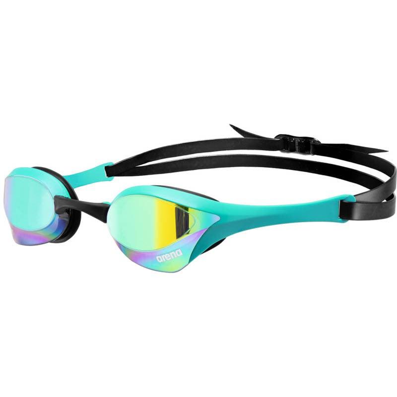 Arena Cobra Ultra Swipe Mirror Goggles | 130-Swim Goggles & Masks-Arena-Emerald/Peacock-Ashlee Grace Activewear & Swimwear Online