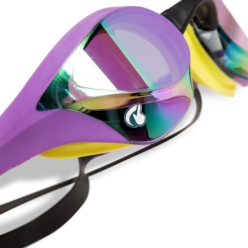 Arena Cobra Ultra Swipe Mirror Goggles | 170-Swim Goggles & Masks-Arena-Violet/Yellow-Ashlee Grace Activewear & Swimwear Online