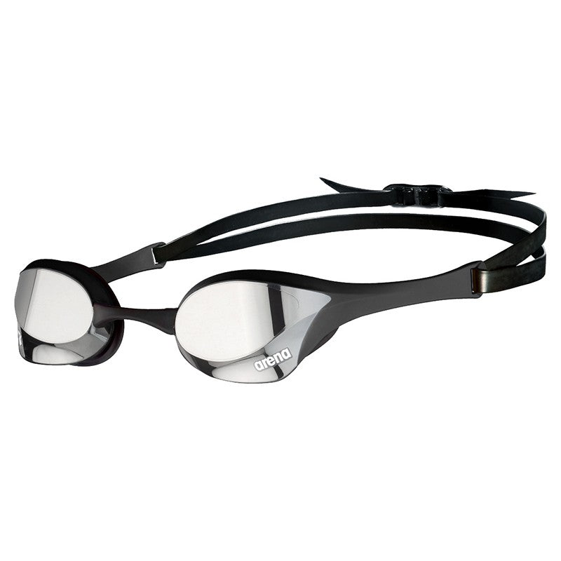 Arena Cobra Ultra Swipe Mirror Goggles | 550-Swim Goggles & Masks-Arena-Silver/Black-Ashlee Grace Activewear & Swimwear Online