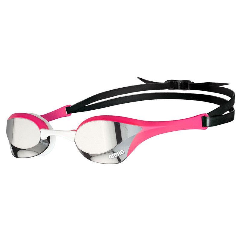 Arena Cobra Ultra Swipe Mirror Goggles | 590-Swim Goggles & Masks-Arena-Silver/Pink-Ashlee Grace Activewear & Swimwear Online