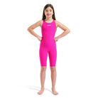 Arena Girls Powerskin Impulso Open Back | Shocking Pink-Swimwear-Arena-6-7-Shocking Pink-Ashlee Grace Activewear & Swimwear Online