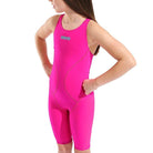 Arena Girls Powerskin Impulso Open Back | Shocking Pink-Swimwear-Arena-6-7-Shocking Pink-Ashlee Grace Activewear & Swimwear Online