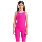 Arena Girls Powerskin Impulso Open Back | Shocking Pink-Swimwear-Arena-6-7-Shocking Pink-Ashlee Grace Activewear & Swimwear Online