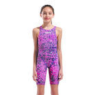 Arena Junior Girls St Next Open Back | Snake Pink-Swimwear-Arena-6-7-Snake Pink-Ashlee Grace Activewear & Swimwear Online