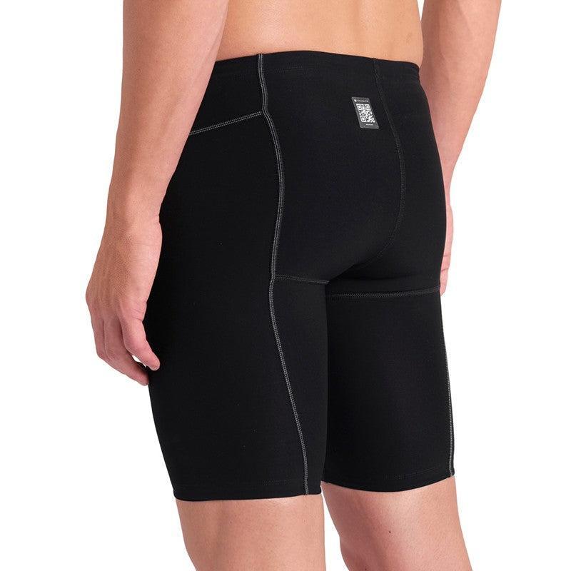 Arena Mens Impulso Jammer | Black-Swimwear-Arena-AUS 4-Black-Ashlee Grace Activewear & Swimwear Online